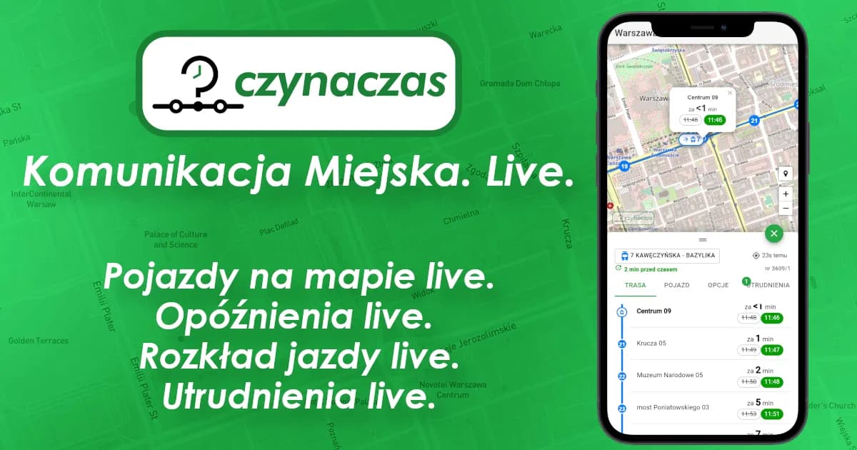 Gdzie bus? Znajdź najbliższy przystanek i rozkład jazdy teraz